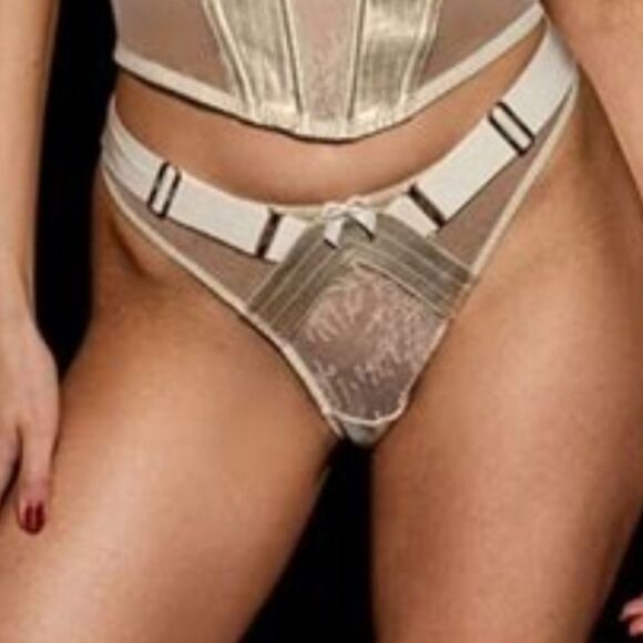 NWT Honey Birdette Marilyn Ivory Bra 34B - Picture 5 of 5